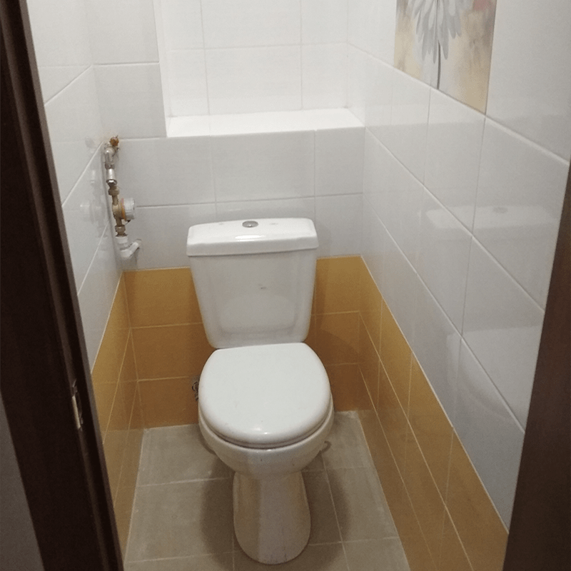 фото туалета в двухкомнатной квартире