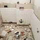 Фото ремонта ванной в новостройке 3,1 м2